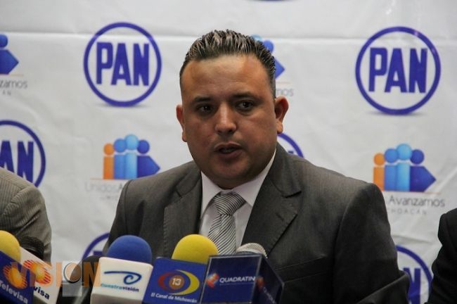 PAN llegará unida al 2015 en Michoacán: Carlos Quintana