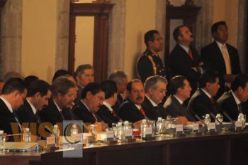 Asiste el Gobernador Leonel Godoy al Consejo Nacional Seguridad Pública