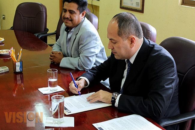 Firman Ayuntamientos de Copándaro y Nuevo Parangaricutiro convenio con el IEM 