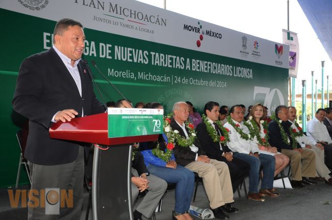 Michoacán, primer Estado con cobertura total de Liconsa.