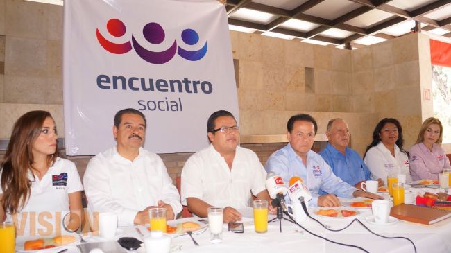 Para que no se nulifique voto, PES votará por PRD-PT-PNAL 