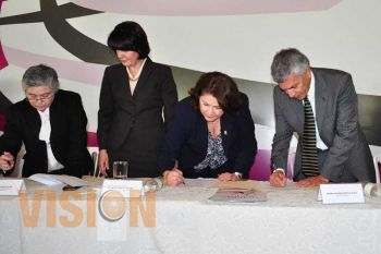 EL SMRYTV, SEMUJER E IMER signan convenio