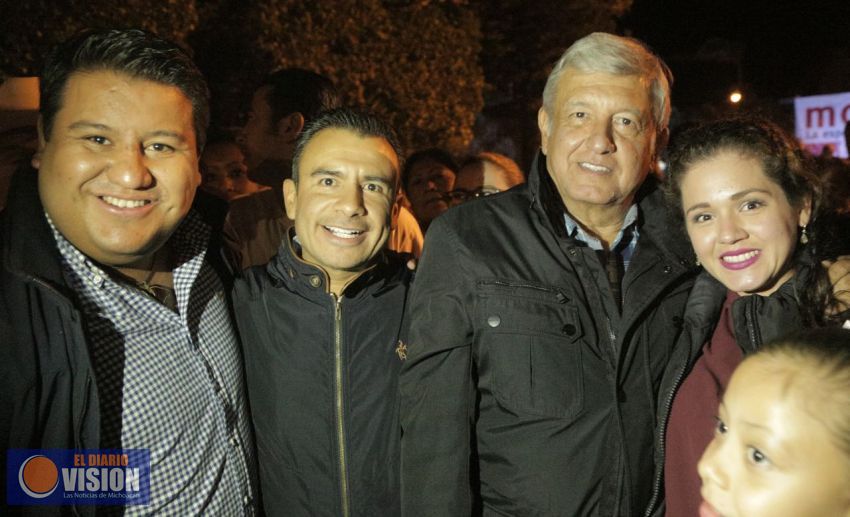 Reciben perredistas a Andrés Manuel: Fidel Calderón