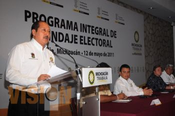 Proceso electoral en Michoacán, Blindado: LGR