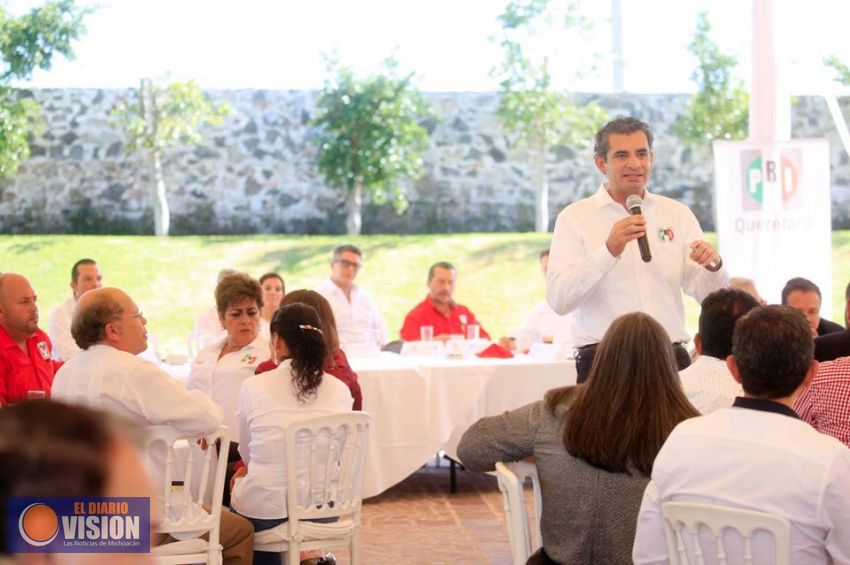 Críticas infundadas al PRI, solo muestran la inminente derrota del PAN y Morena: Ochoa Reza