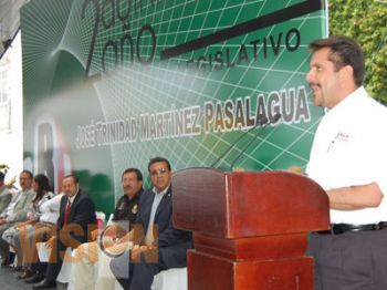 El Diputado Jose Trinidad Martinez Pasalagua rinde informe