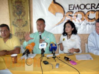 Democracia Social se suma al proyecto de Enrique Bautista