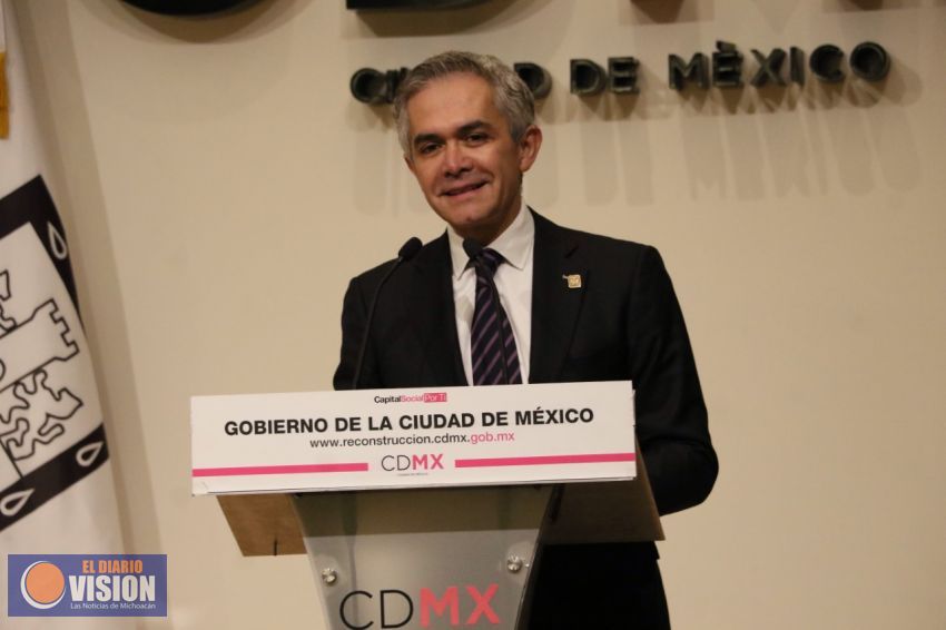 Estaré en la toma de decisiones del Frente: Mancera