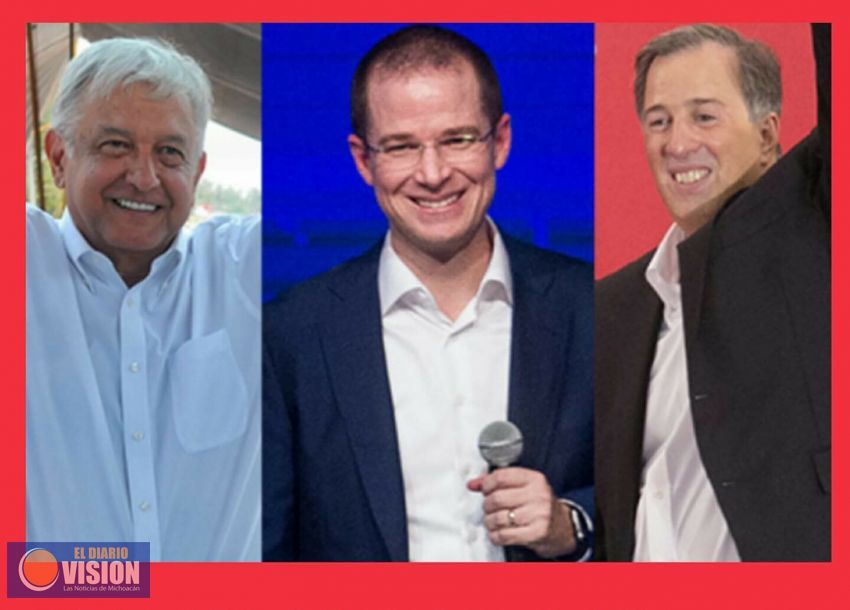 Meade, Anaya y AMLO nos “bombardearán” con 19 millones de spots 