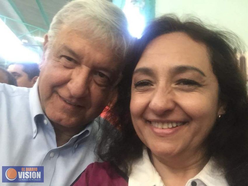 Graciela Andrade no ve mal a Fausto Vallejo para encabezar la candidatura por Morelia en Morena 