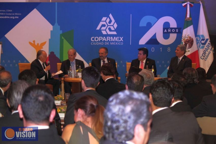 Celebra Coparmex CDMX 20años con la promesa de mantener el bien común por encima de todo 