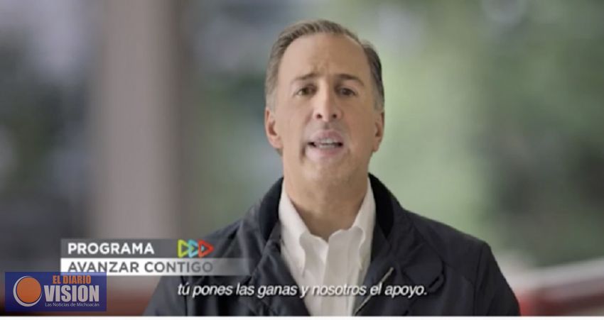 Seré el primer presidente sin fuero, reitera Meade