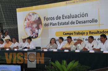 Instalan Foro de Evaluación del Plan Estatal de Desarrollo