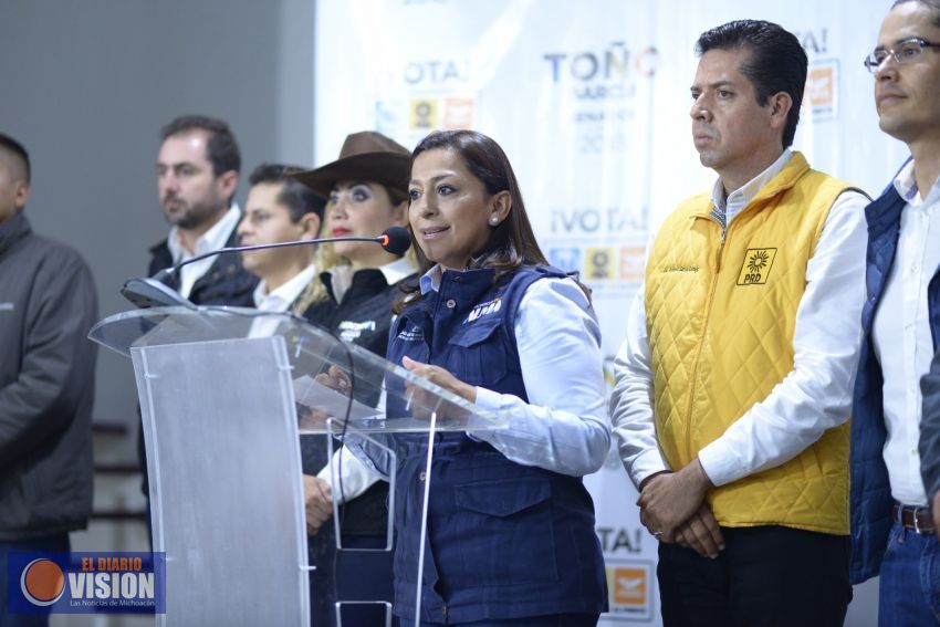 Estamos listos para representar a Michoacán en el Senado: Alma Mireya González