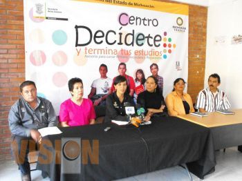 Inauguran el Centro Decídete y termina tus estudios de la Sejov