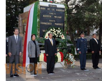 Conmemoran el 164 aniversario de la Gesta Heroica de los Niños Héroes de Chapultepec