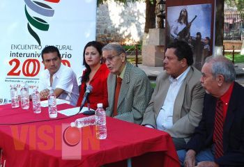 Anuncian actividades del “Encuentro Cultural Inter-Universitario 2010” 