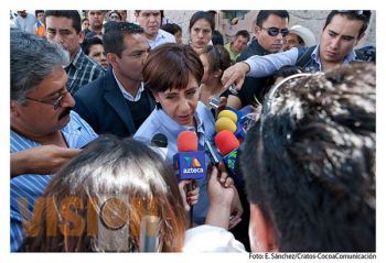 ¿Qué se les perdió a los que nos quieren violentar?, cuestionó Cocoa