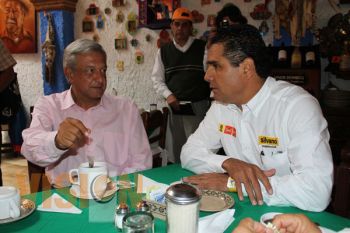 López Obrador asegura que Silvano Aureoles ganará la gubernatura