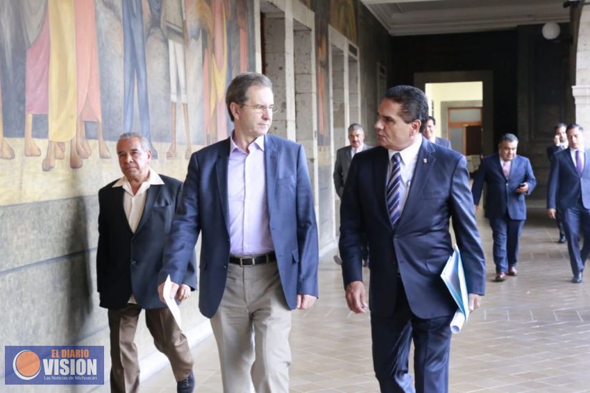 Afinan detalles Gobierno de Michoacán y SEP para firmar acuerdo educativo