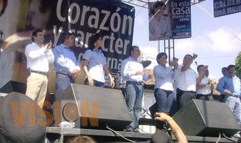 Tu voto regresará la libertad, aseguró Cocoa Calderón 