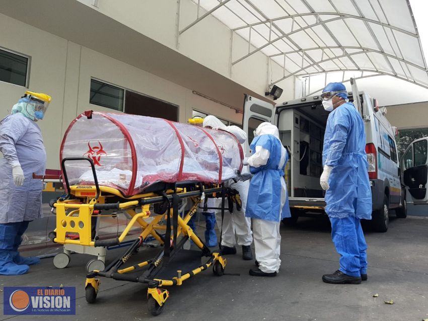 Michoacán, registra 60 nuevos casos positivos, en las últimas 24 horas por Covid-19 