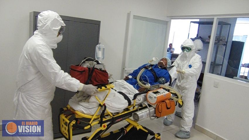 Michoacán, registra 2 mil 194 casos positivos y 197 defunciones por Covid-19 