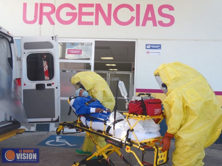 Michoacán, registra, 236 defunciones, por Covid-19, de las cuales 6 se sumaron en 24 hrs