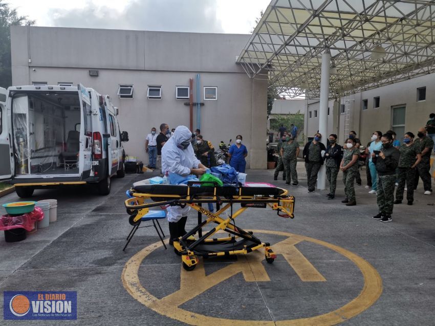 Hasta el momento, en Michoacán, existen, 6 mil 124 casos confirmados por Covid-19 