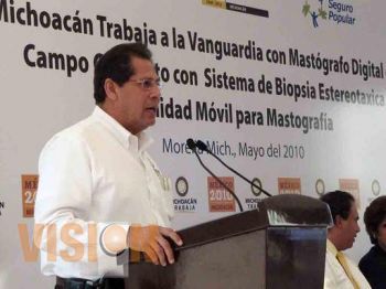 Michoacán impulsa la detección oportuna del cáncer de mama 