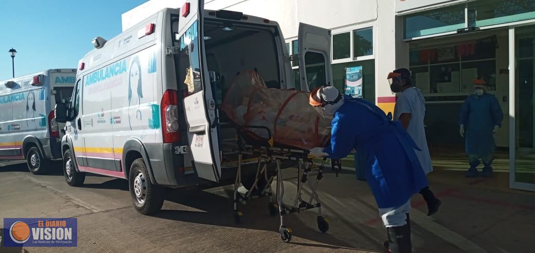 Michoacán reporta 133 infectados y 13 defunciones, hoy lunes 