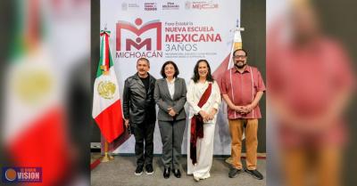 Más de 400 experiencias docentes fortalecen la Nueva Escuela Mexicana en Michoacán: SEE