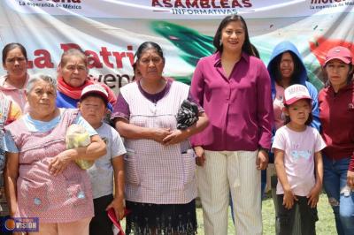 Celeste Ascencio destaca el papel de las mujeres en la transformación de México