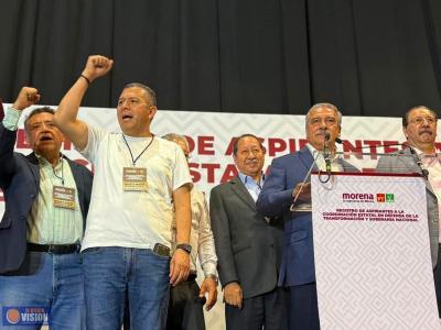 Raúl Morón el liderazgo más importante de la transformación en Michoacán: JC Barragán