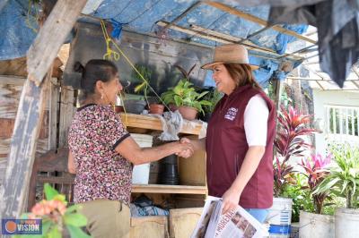 Fabiola Alanís: Dialogar con el pueblo fortalece la Transformación en Michoacán