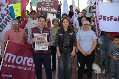 En Zacapu, Morena refrenda unidad: Fabiola Alanís