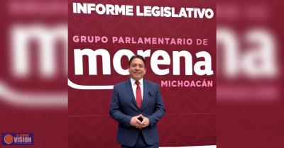 Iván Vera a favor del trabajo “que convierte las necesidades de Michoacán en derechos y soluciones”