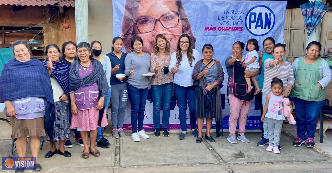 Las mujeres serán fundamentales para fortalecer el nuevo Comité del PAN Michoacán: Magui Vázquez