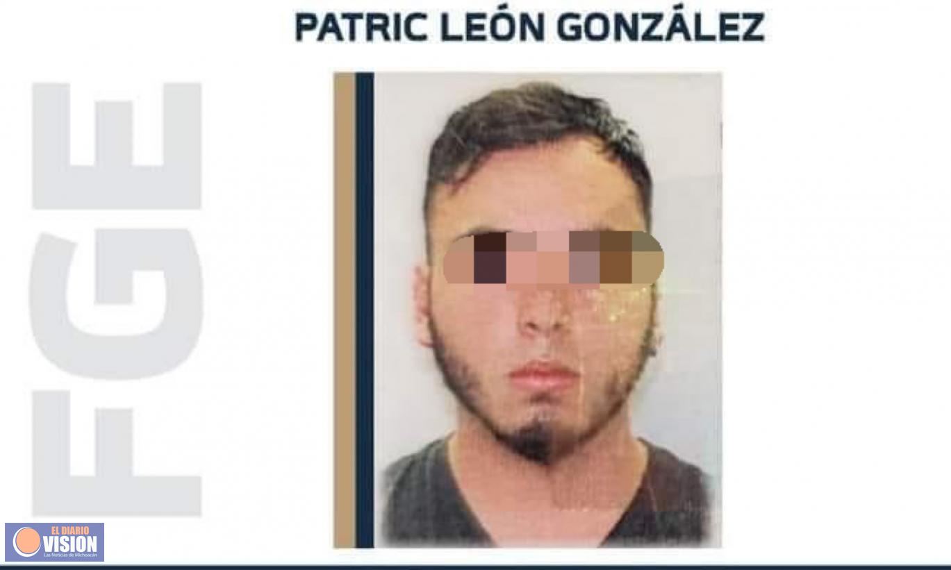 Capturan a Patric, presunto homicida de Fernanda