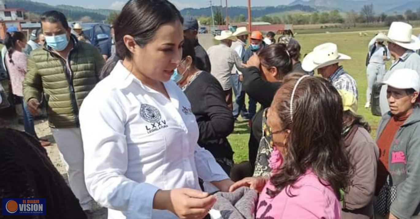 Necesario redoblar esfuerzos por la seguridad y paz en Michoacán y en el país: Gloria Tapia