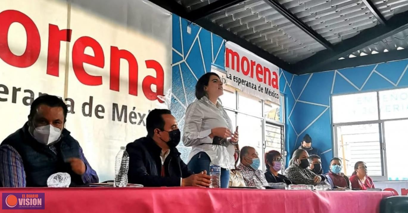 Morena es la esperanza de México, y el pueblo es la esperanza de Morena: Giulianna Bugarini