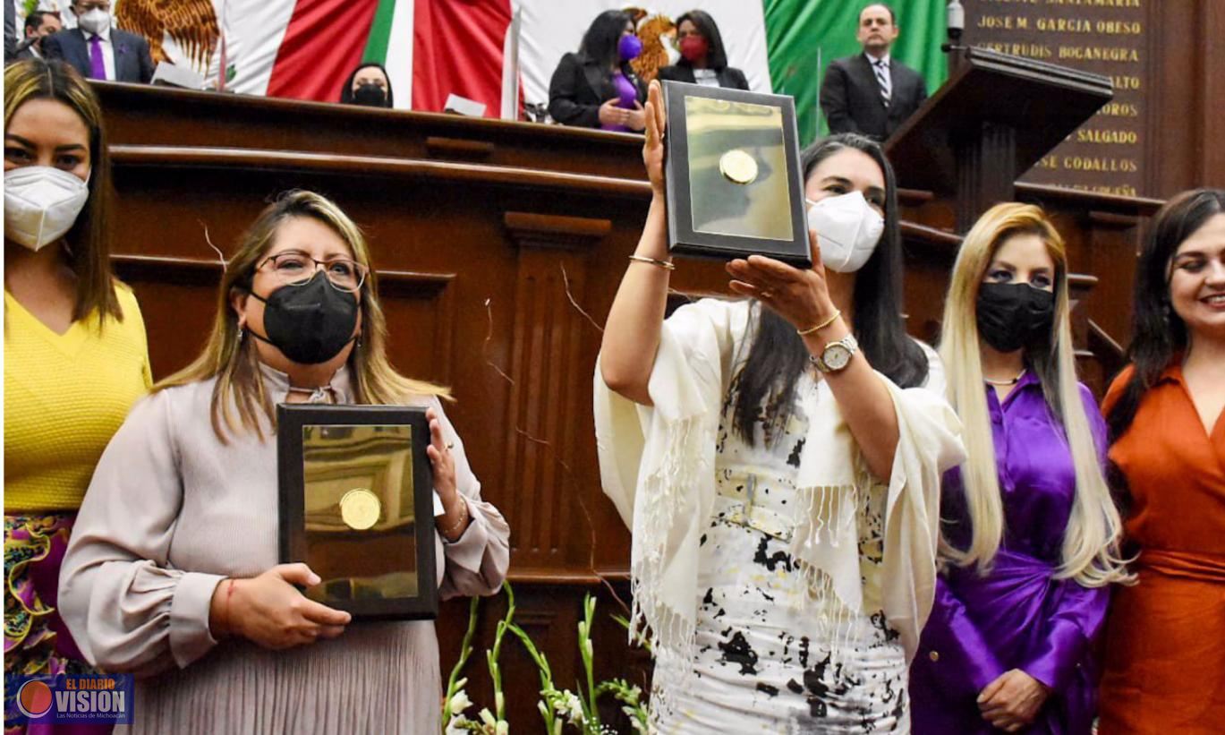 Reconoce Congreso de Michoacán trabajo a favor de las mujeres