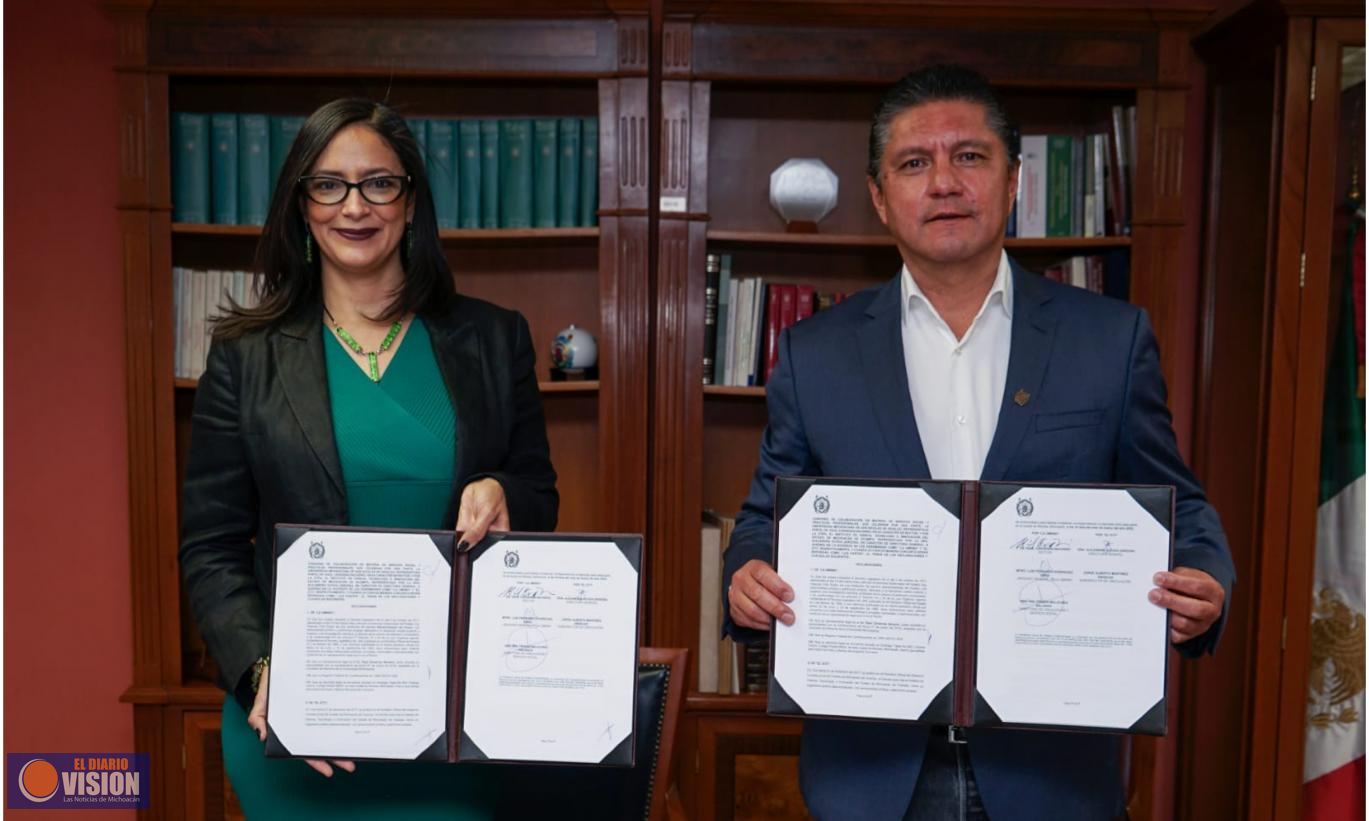 UMSNH y el ICTI formalizan convenio institucional de colaboración 