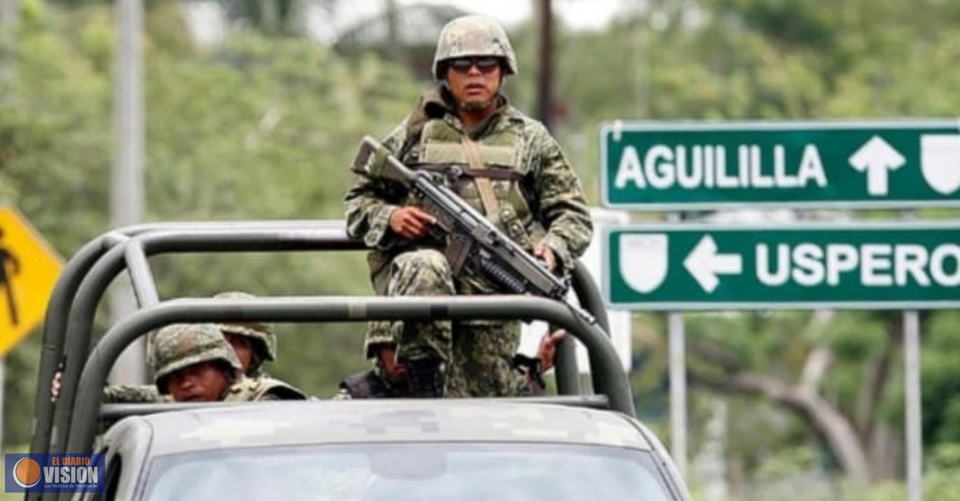 Ejército refuerza brigadas desplegadas en Michoacán