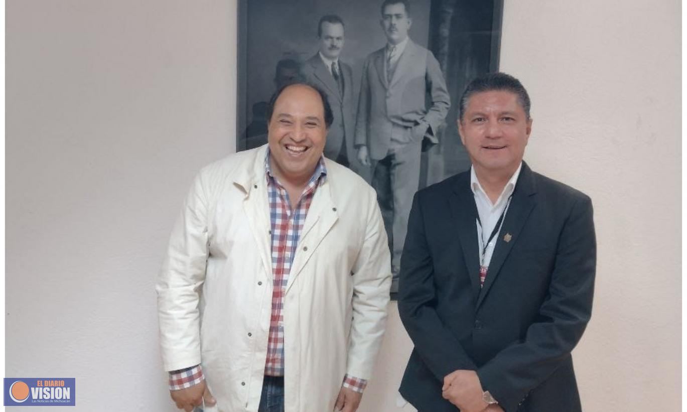  Rector de la UMSNH sostiene reunión con Jefe de Asesores de Presidencia de la República 