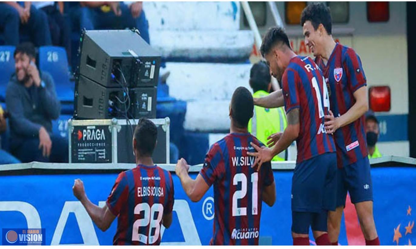 Atlético Morelia pierde con Atlante y deja ir el liderato general