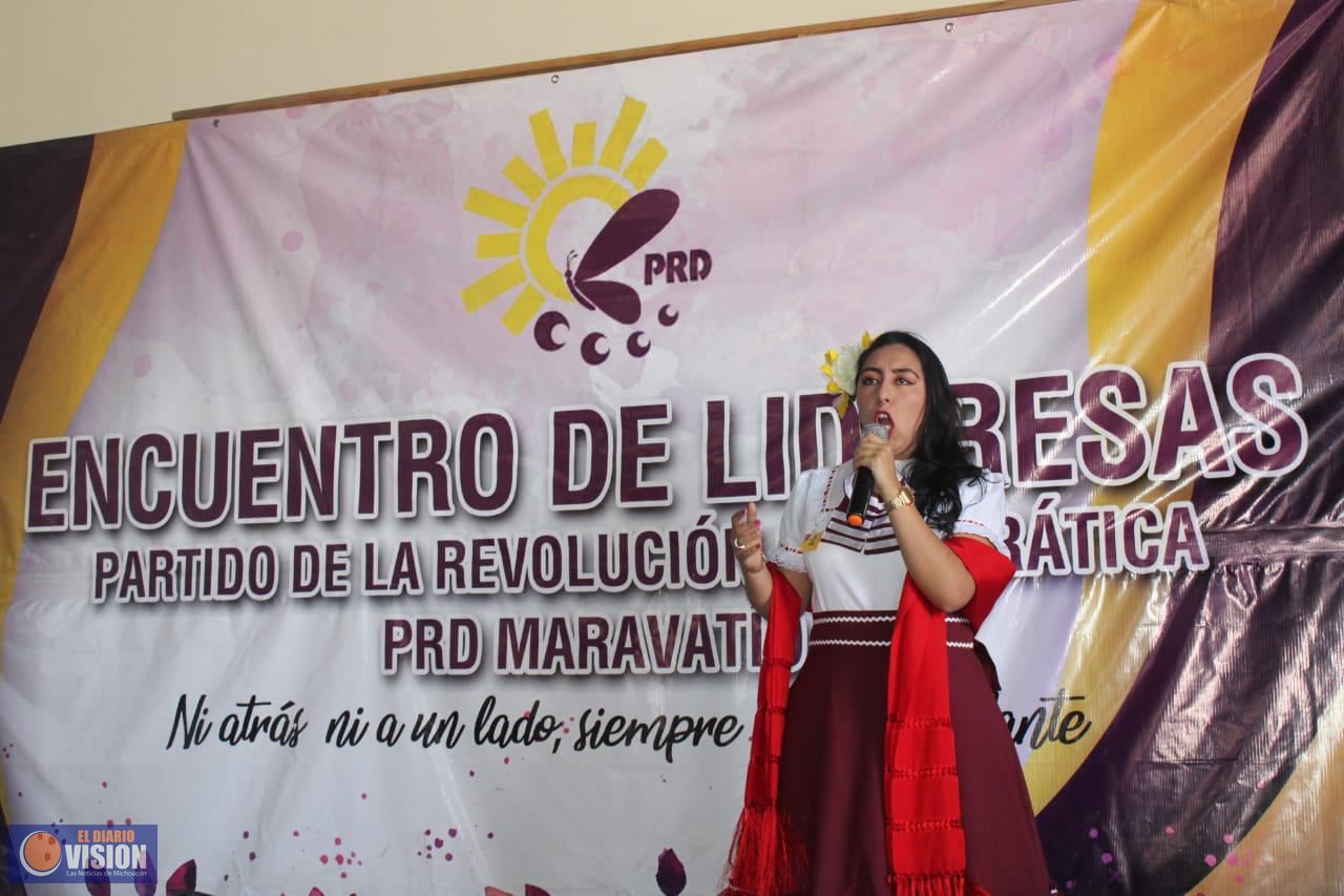 En Maravatío, organiza PRD el “Encuentro regional de lideresas”