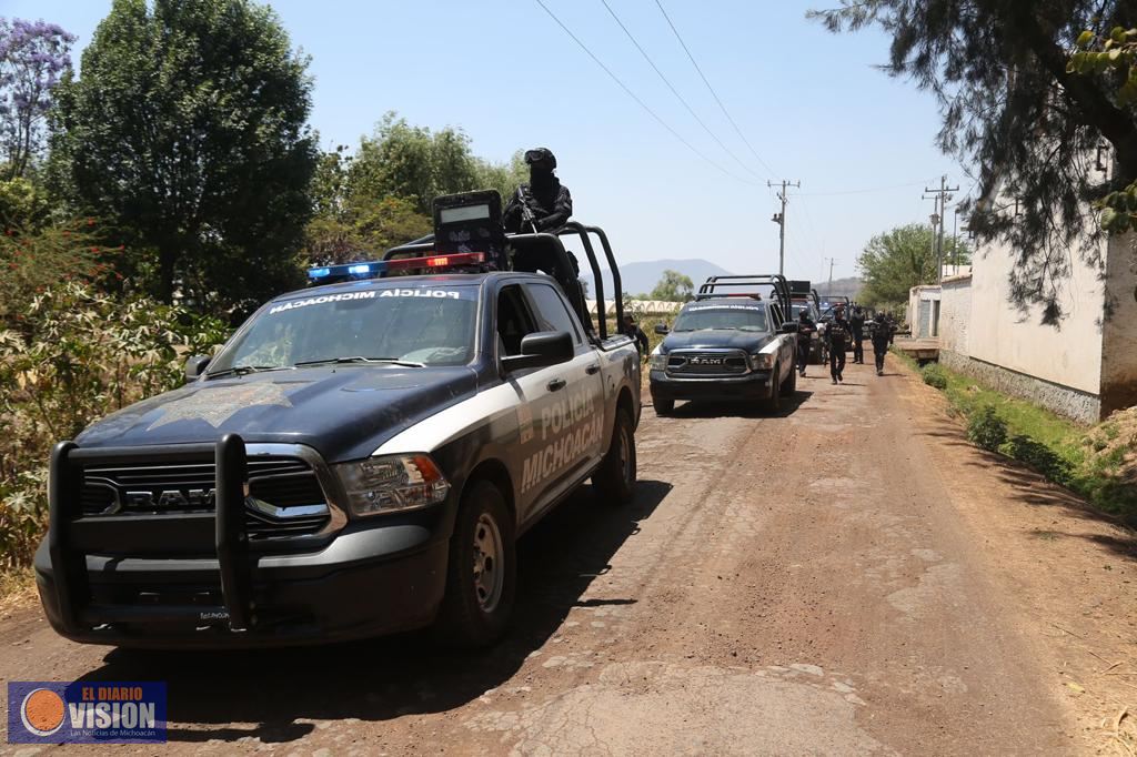 Cinco fallecidos, enfrentamiento, entre ejército y policías contra delincuencia