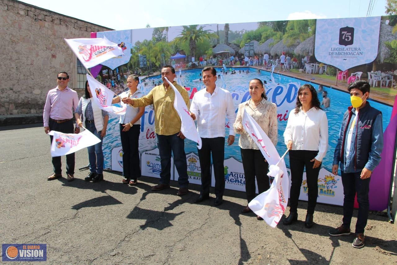 Destaca Julieta Gallardo arranque de campaña “Huandacareo, la capital de los balnearios