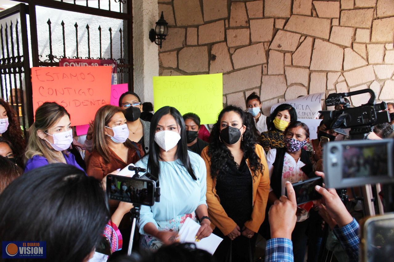 Mujeres del PRD exigen un alto a la violencia política en razón de género 